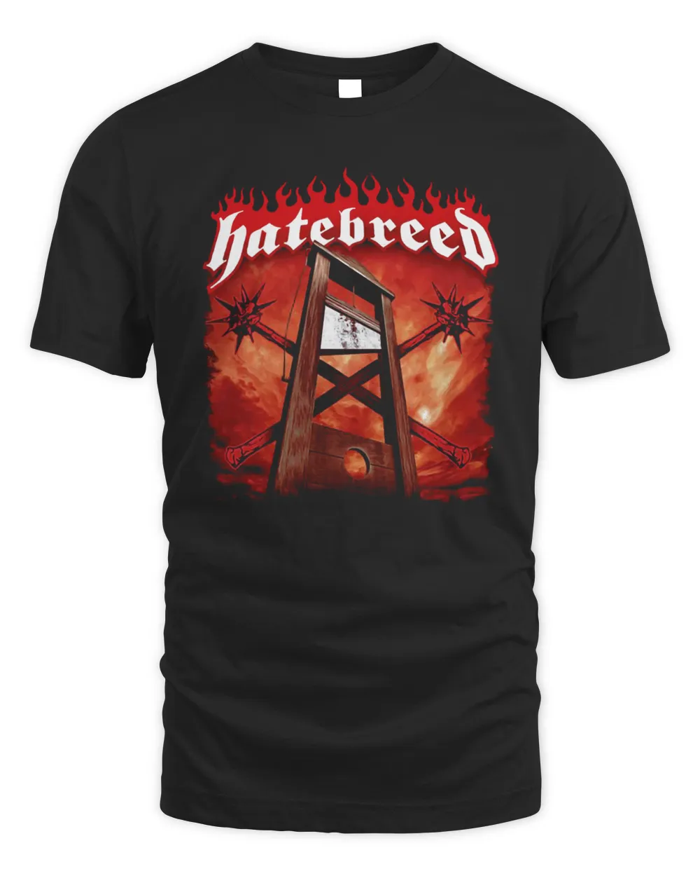Hatebreed Merch With Every Crown Comes The Guillotine Shirt Muffiz