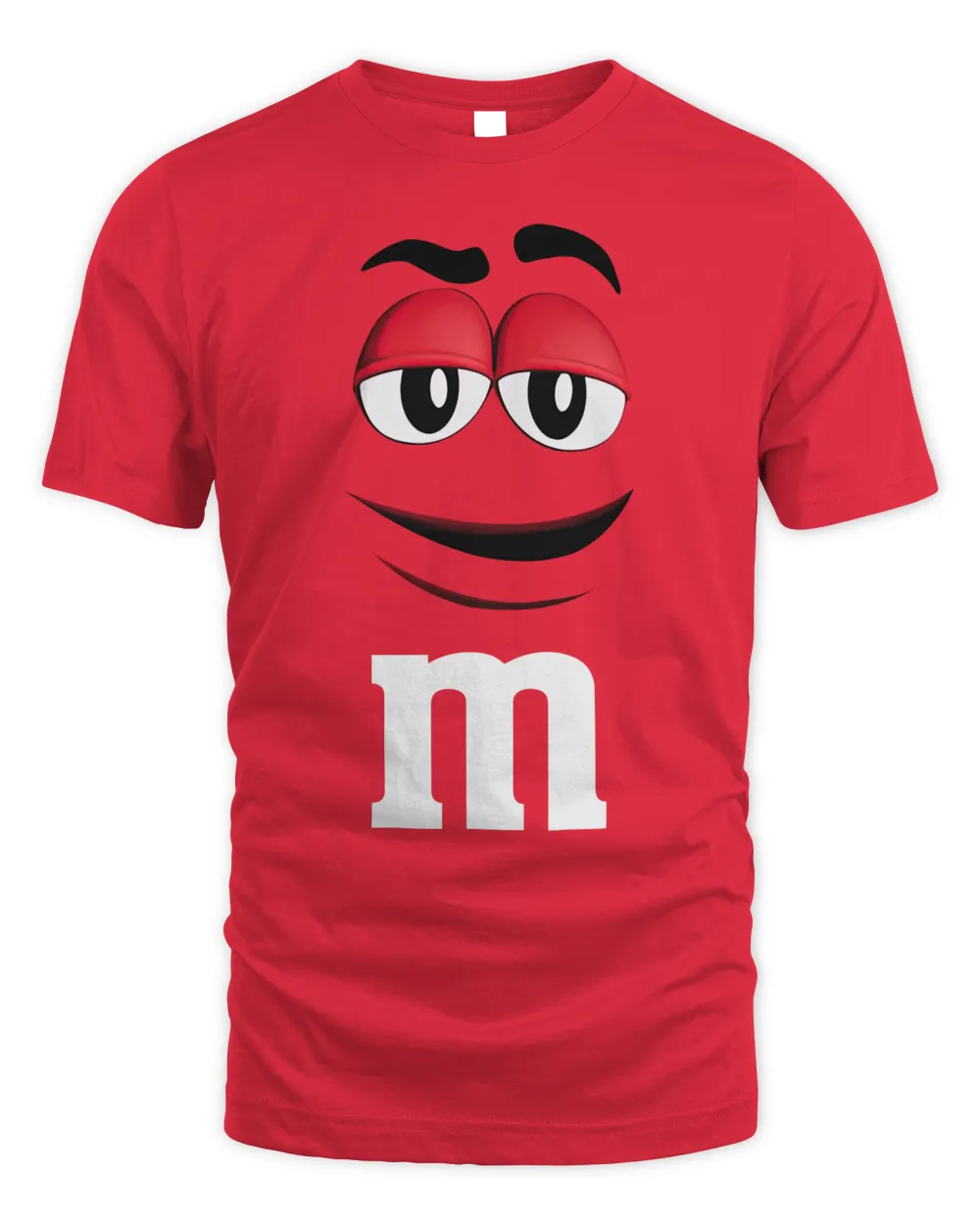 M&m store red shirt