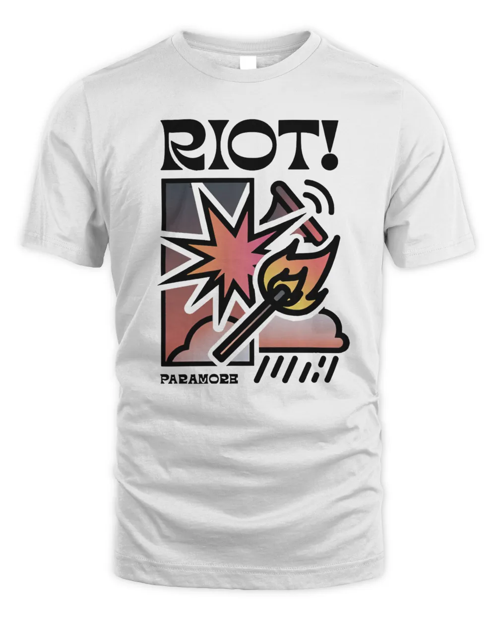 Paramore Merch A Celebration Of Riot Shirt