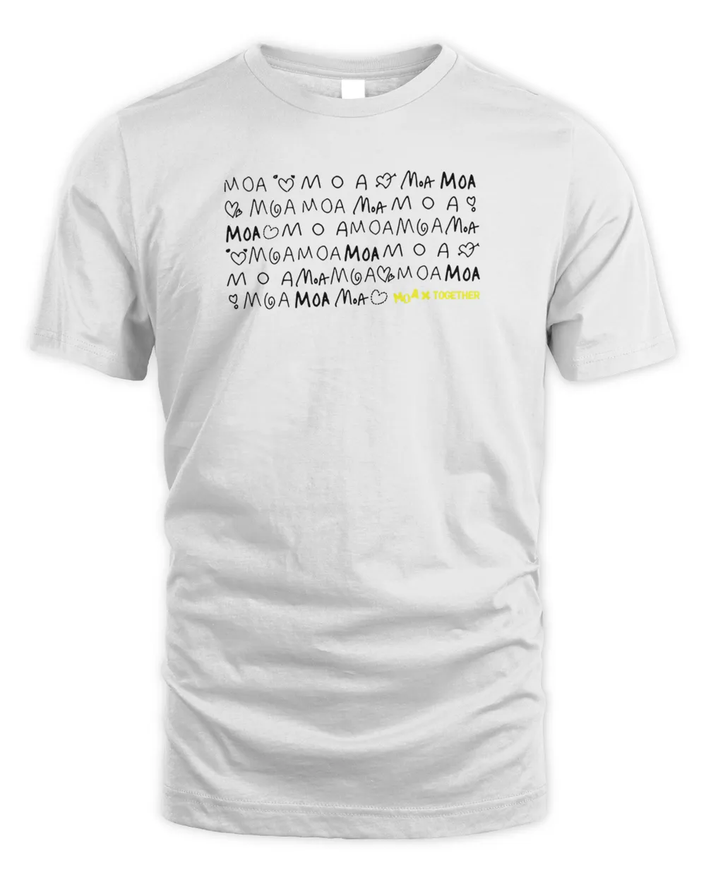 txt s/s Tシャツ MOA X TOGETHER カード無し 新品未使用 TXT☆2022 FANLIVE 'MOA X TOGETHER' OFFICIAL MD | なおっち