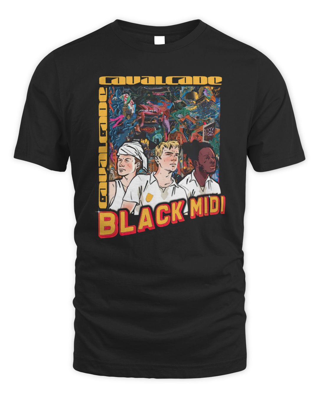 Black Midi Merch 90s Shirt Muffiz