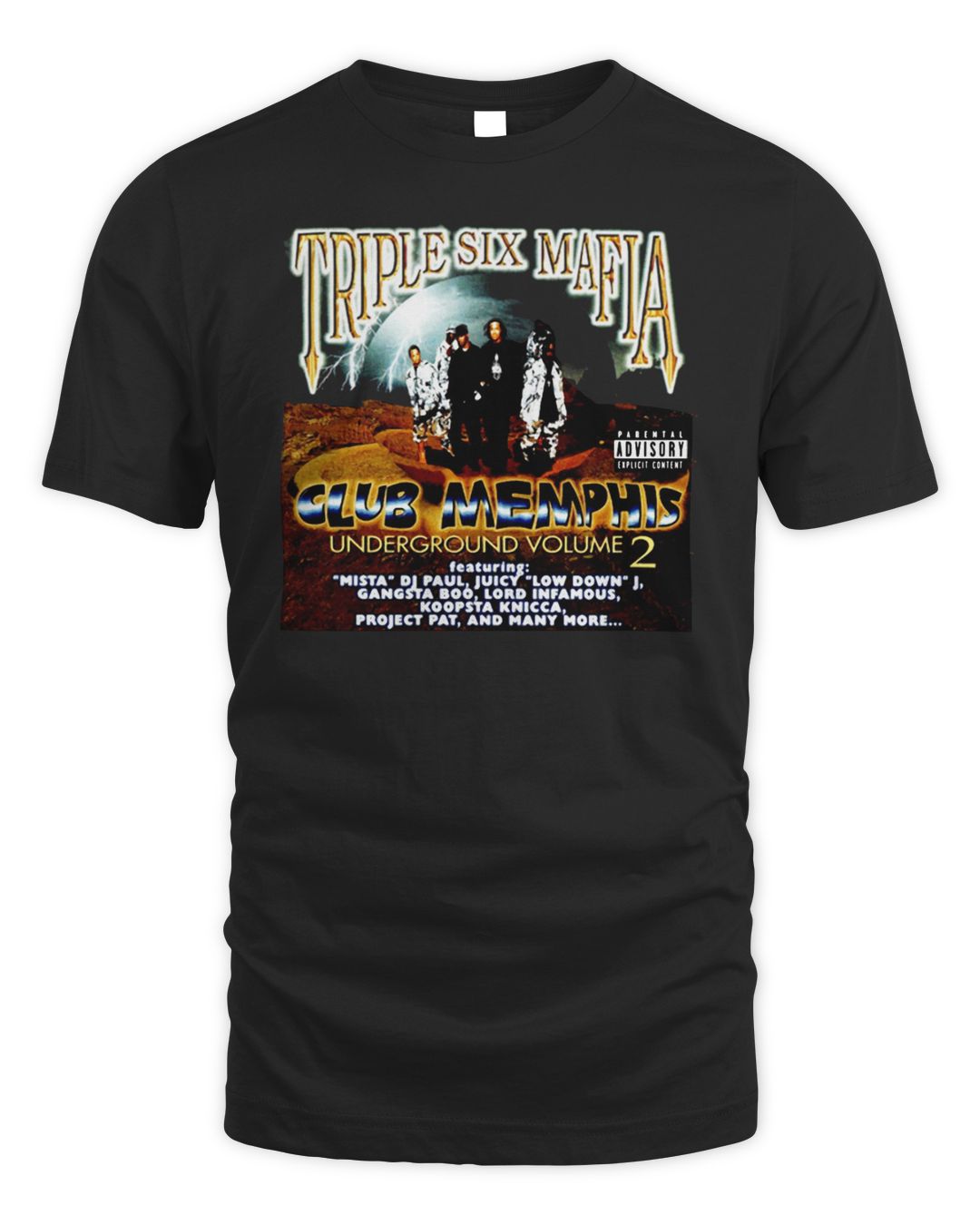 Three Six Mafia Merch Club Memphis Vol 2 Shirt Muffiz