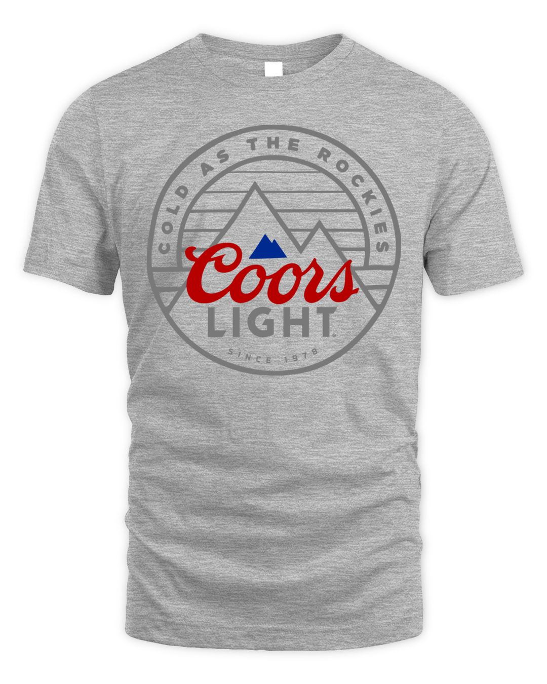 Coors Light Merchandise Cold As The Rockies Sustainable Shirt Muffiz