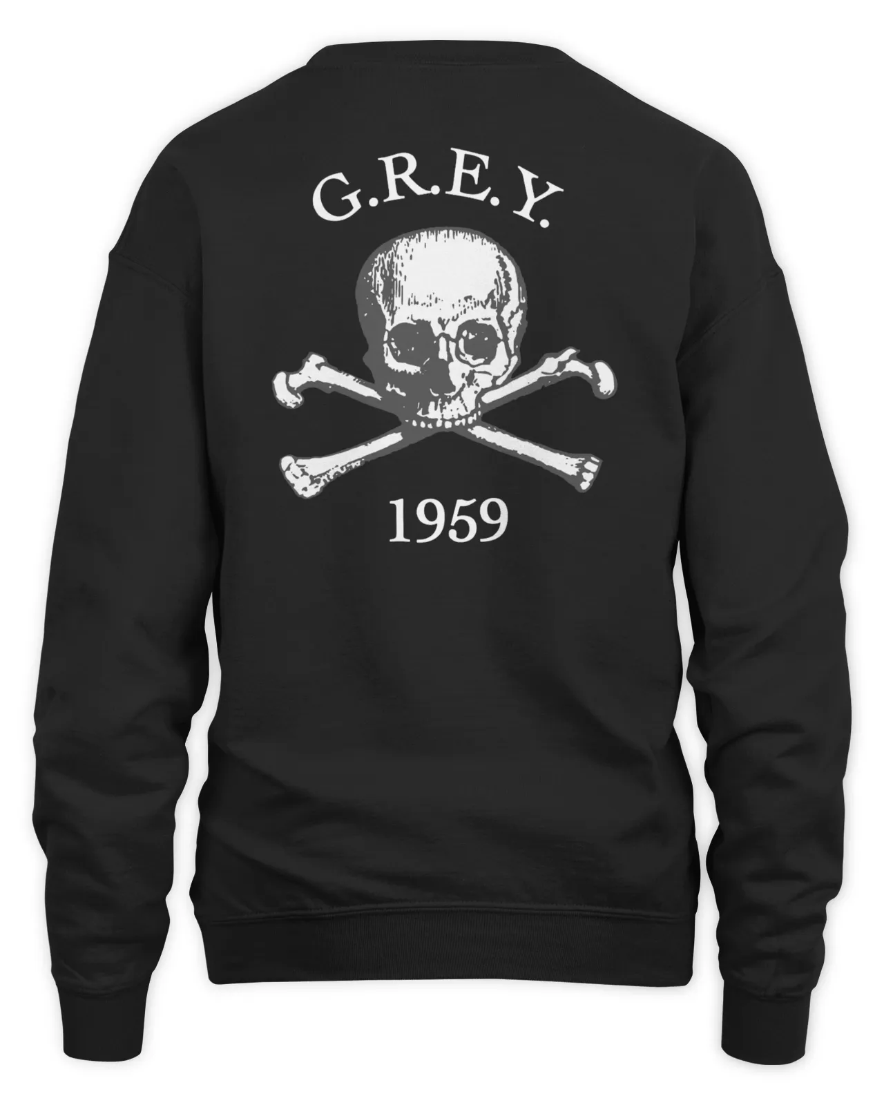 G59 Records Merch Skull Bones Rugby Shirt | Muffiz