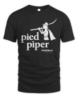 Silicon Valley Pied Piper Logo Officially Licensed Shirt Unisex Standard T-Shirt black s