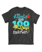 My Teacher Survived 100 Days Of Me Funny 100 Days Of School Shirt Unisex Standard T-Shirt black s