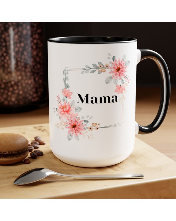 Best Mom Ever Floral Coffee Gift for Her Mug