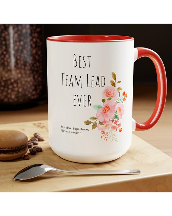 Best Team Lead Ever Christmas Gift Mug