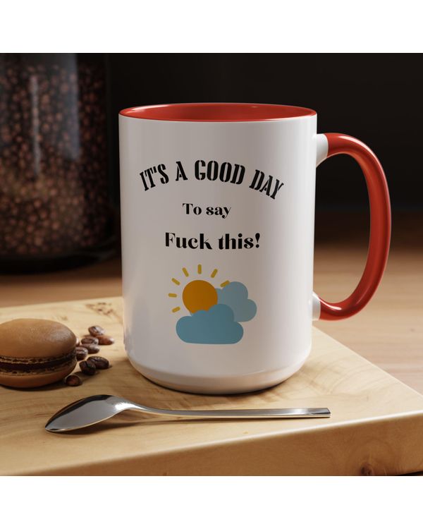 Retirement Coffee - Funny Gift for Retiring Boss - Good Day to be Retired Mug