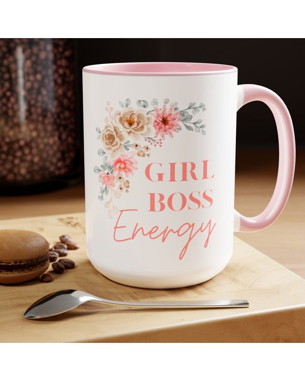 Girl Boss Coffee Birthday Gift for Her Boss Babe Tea Mug