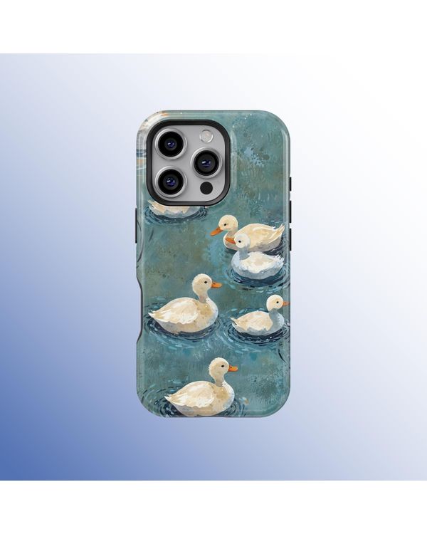 Cute Ducks Cottagecore Animal Art Phone Case Phonecase