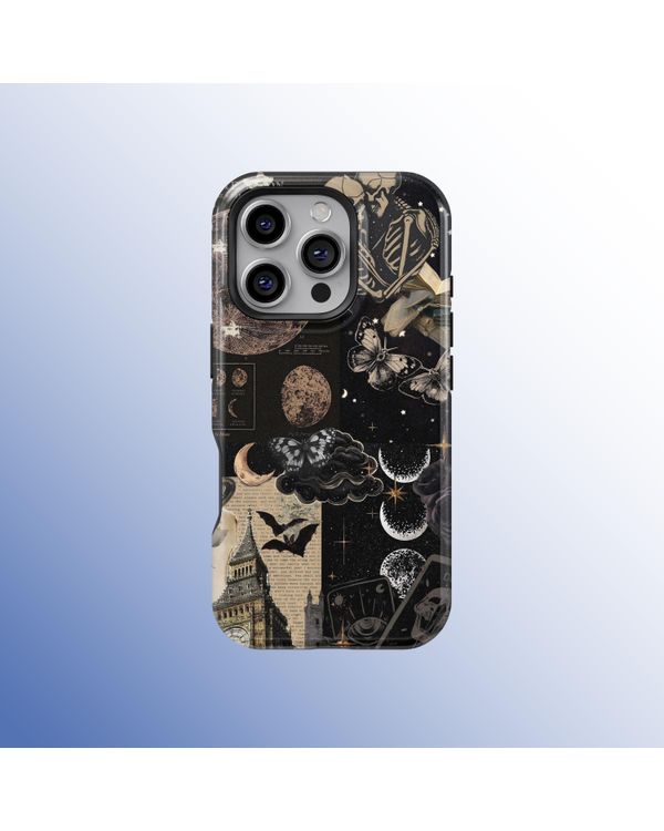 Vintage Books Gothic Mood Dark Academia Aesthetic Phone Cover Phonecase