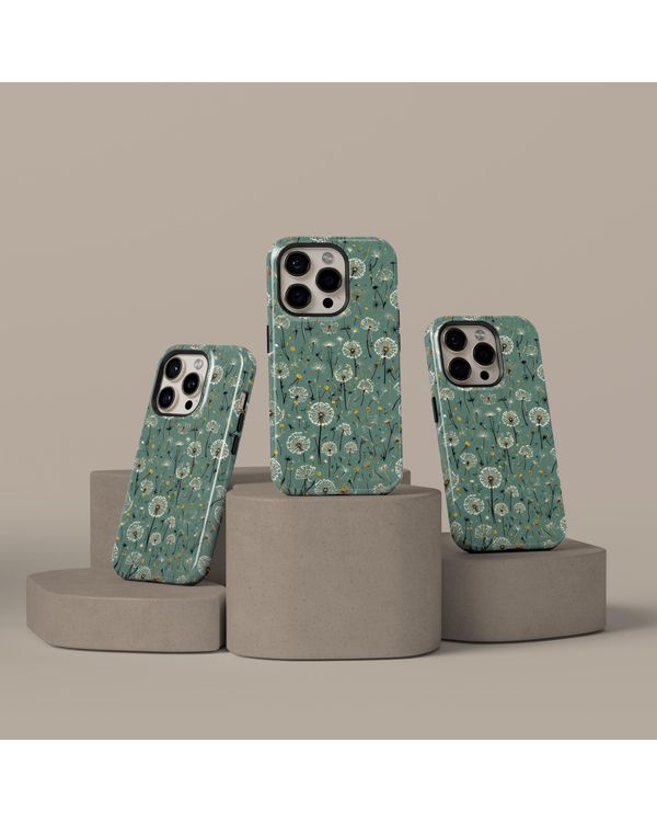 Green Dandelion Floral Phone Case Phonecase